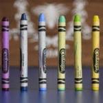 A group of crayons